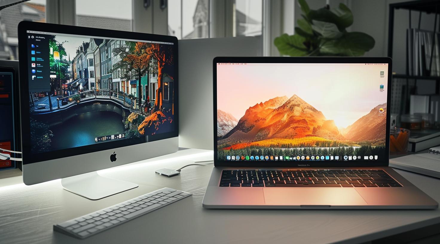 Vergleich von Mac und Windows